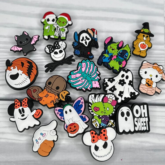 HALLOWEEN CHRISTMAS CHARACTER CROC CHARMS