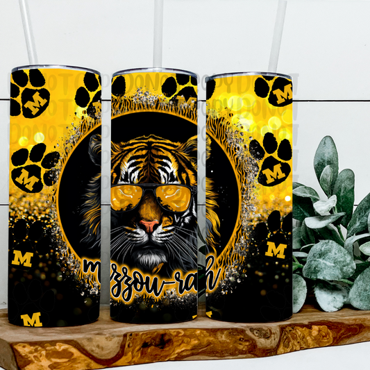 MIZZOU SPORTS FOOTBALL 20OZ TUMBLER