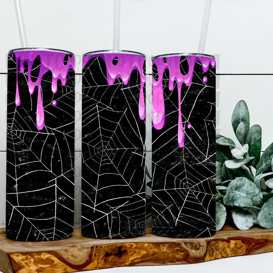 SPIDER PURPLE OOZE DRIP 20OZ WRAP-DIGITAL PNG