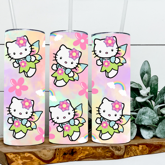 HK KITTY FAIRY 20OZ TUMBLER