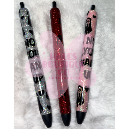 GHOSTIE GEL GLITTER HALLOWEEN PEN